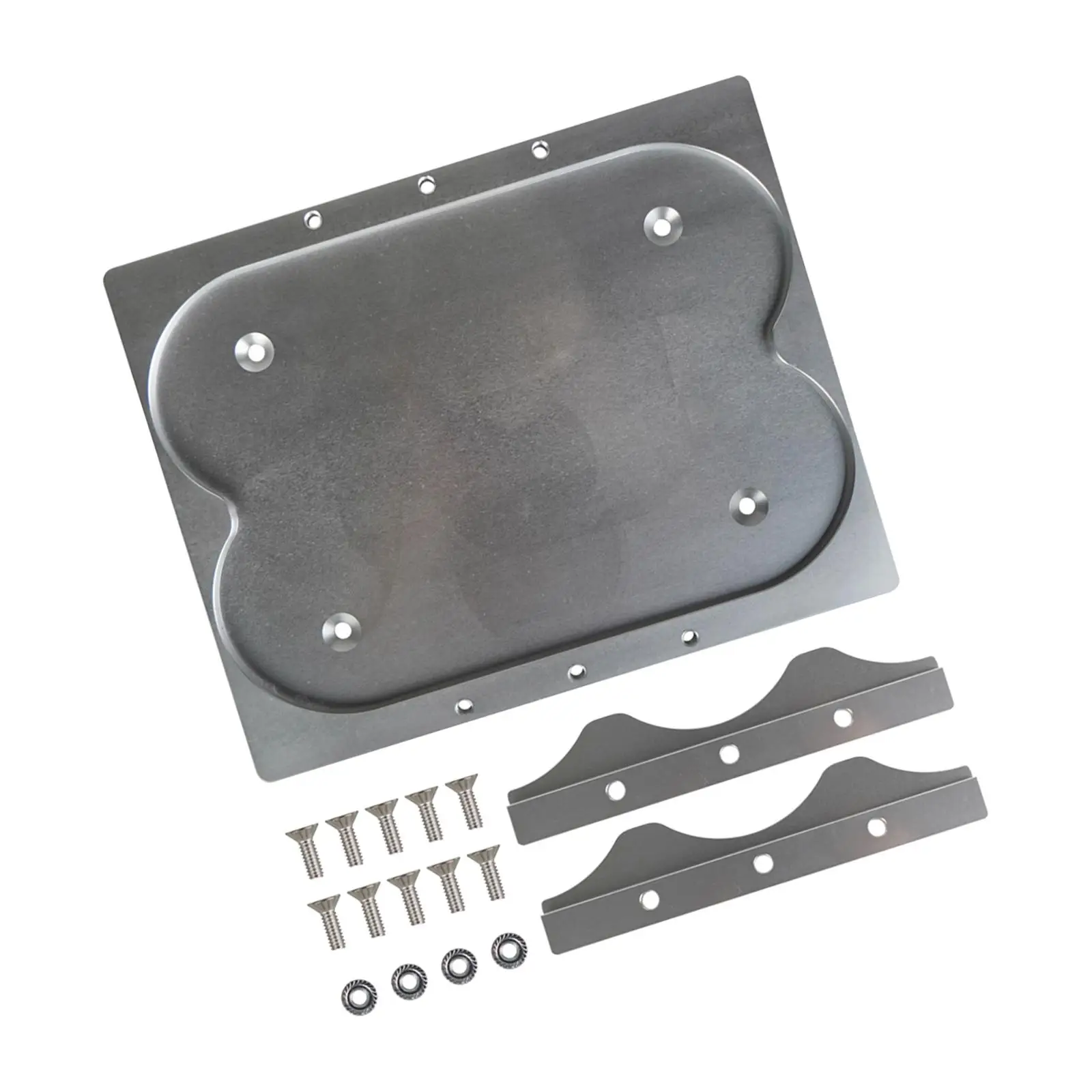 Battery Relocation Tray Aluminum Alloy Battery Pallet for Optima 34/78