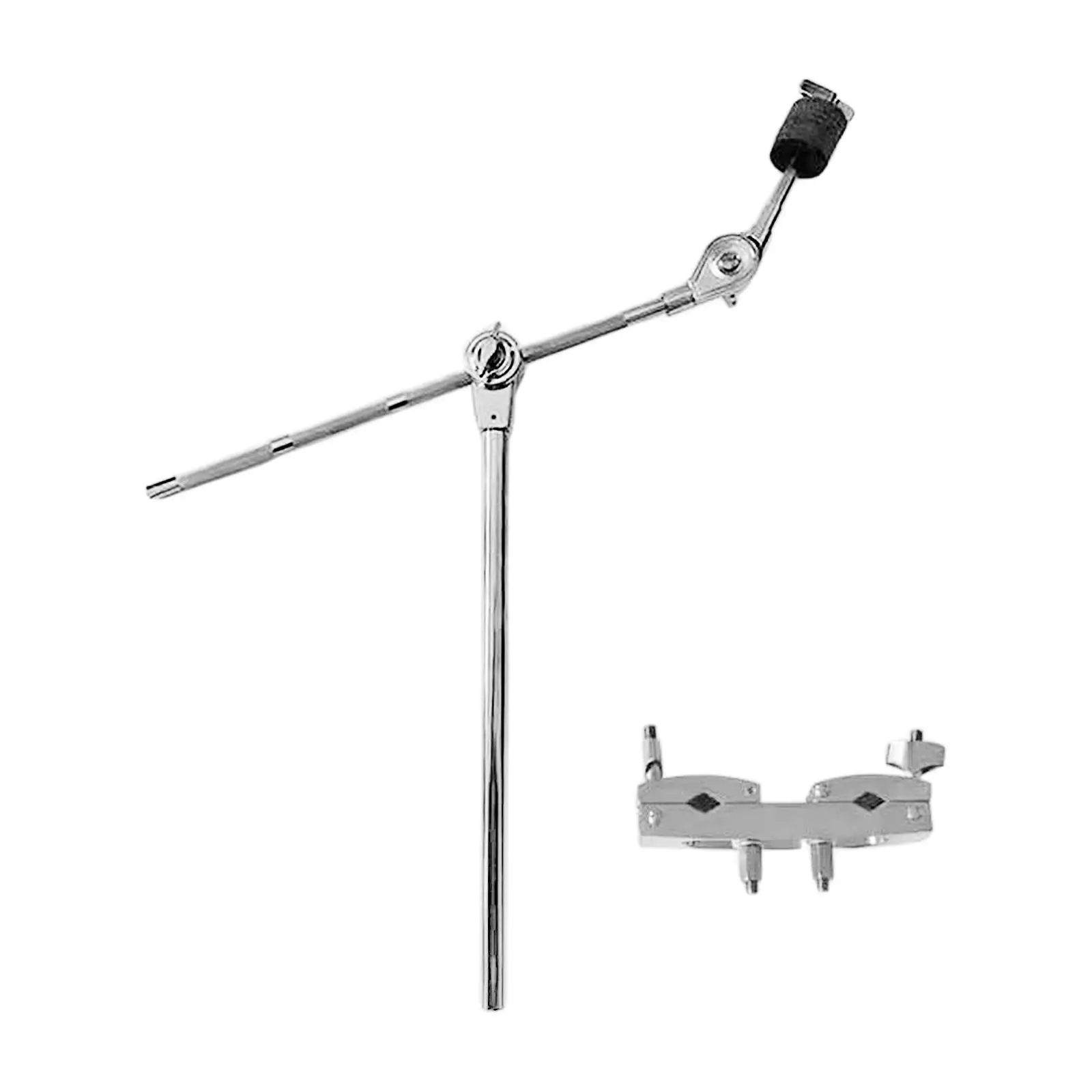 Cymbal Holder Removable Extension Attachment Cymbal Stands Cymbal Expand Arm Drum Cymbal Clamp Drum Kits Extension Stand Clamps