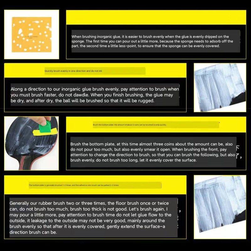 30ml Table Tennis Racket Glue Agent Rubber Cleaner For Table Tennis