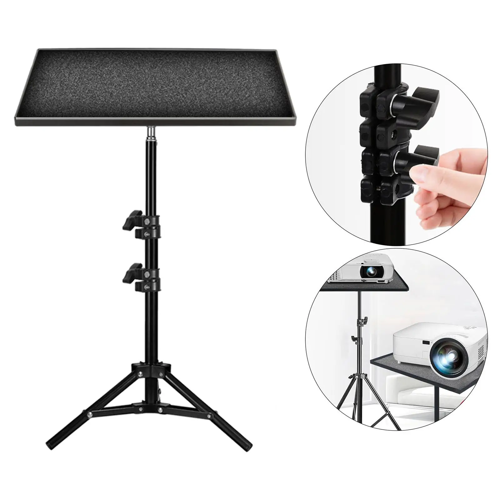 Tripod Stand, Foldable Stand, for office and  Computer Phone Holder Mount Detachable