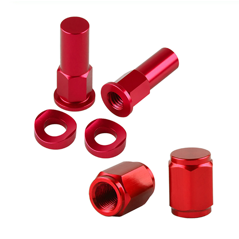 3pc Motocross Felgen Konter mutter Kit Reifen klemme Schraube Felgen Konter mutter Distanz stück Kit Dirt Bike Felgen Konter muttern Schrauben Distanz stück Motocross Ventil kappe – Detail 8