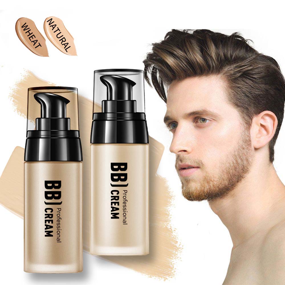 Best of BB Cream For Men Full Coverage Facial Concealer Long Lasting Makeup Foundation Waterproof Men BB Liquid Foundation Cosmetics Reviews & Tips