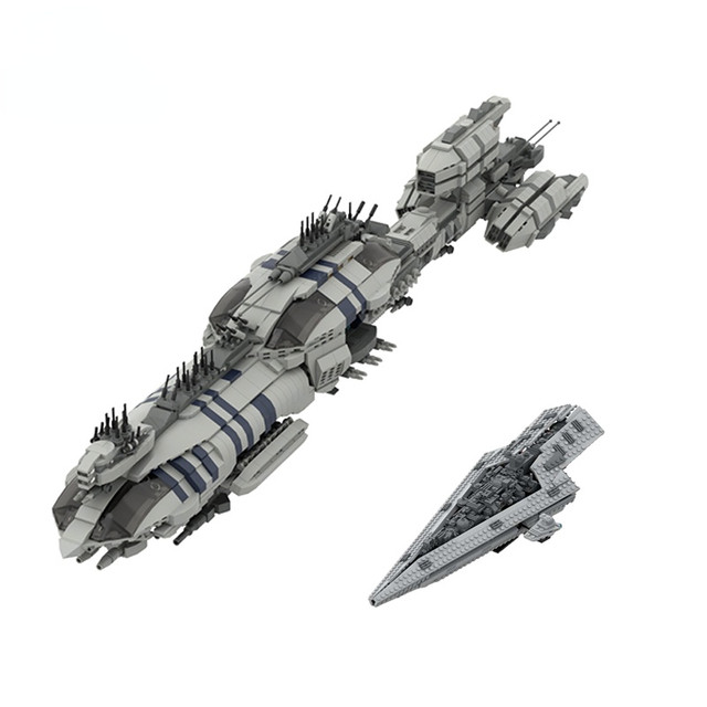 Moc Recusant Class Light Destroyer Frigate Building Blocks Set