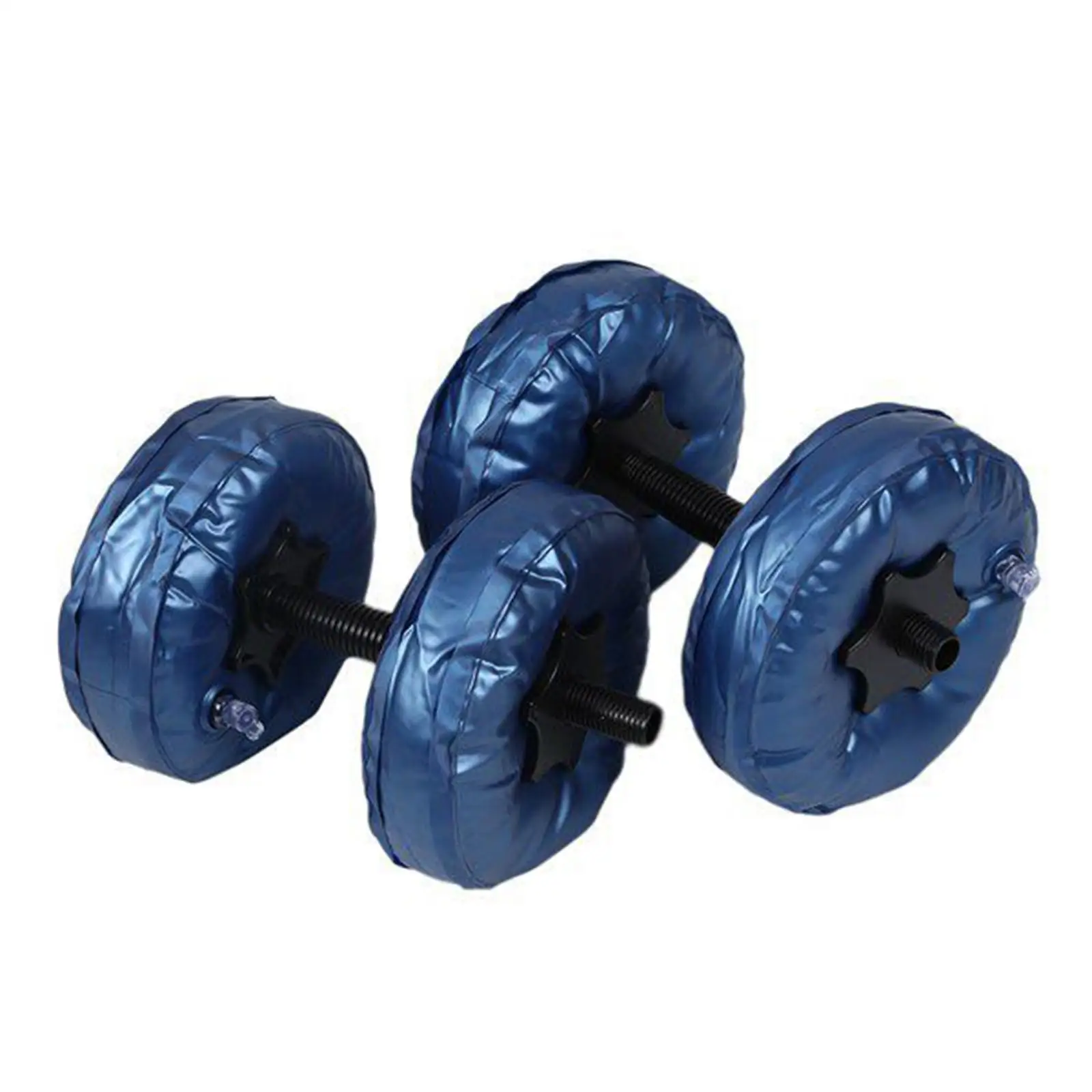 Portable Water Filled Dumbbell Adjustable Barbells for Gym Foldable Fitness