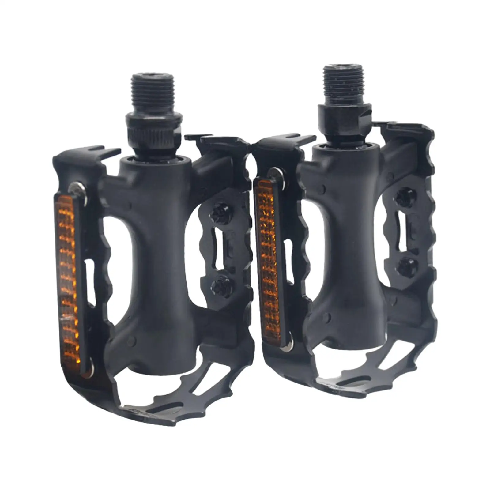 2Pcs Bicycle Pedals Bike Pedals Wide Flat Pedals Aluminum Alloy