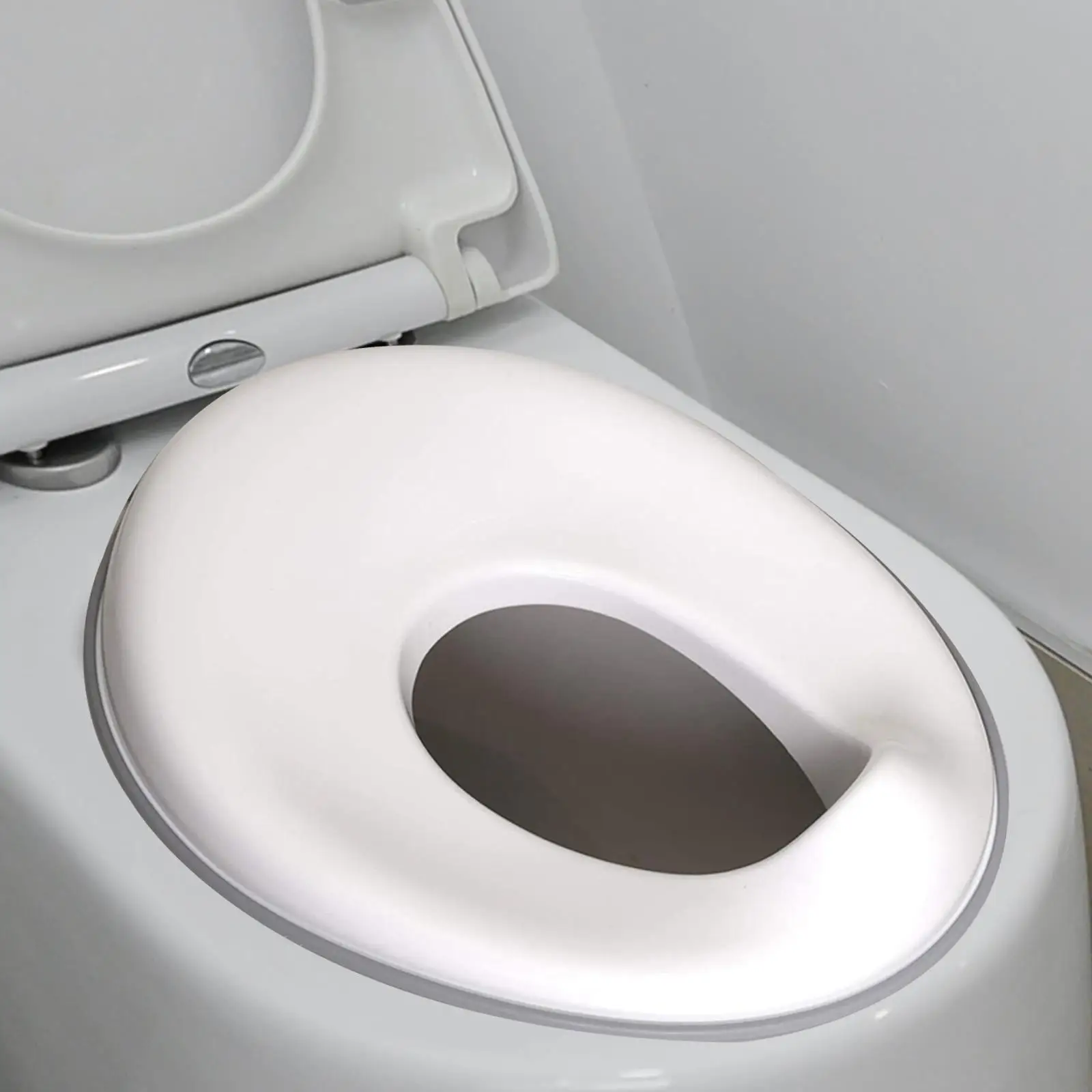 Toilet Training Seat Potty Seat Has Storage Hook Non Slip Fits Most Toilets Toilet Trainer