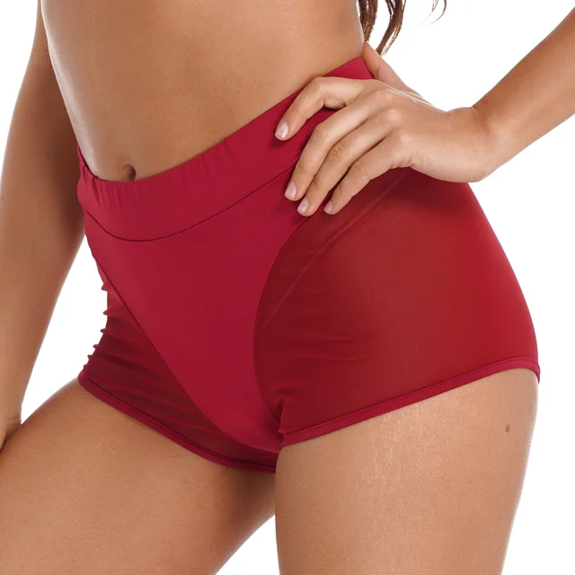 WOMEN SEXY WORKOUT Shorts High Waisted Lounge Lingerie Butt Lifting Hot  Dance Co $40.83 - PicClick