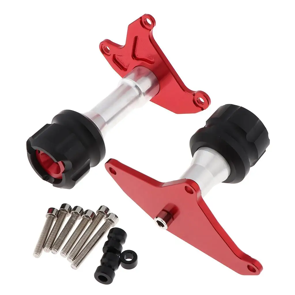 2 PCS Red Engine Anti-crash Protector Motorcycle Engine Protect Tools Engine Guards for Honda MSX125 MSX125SF