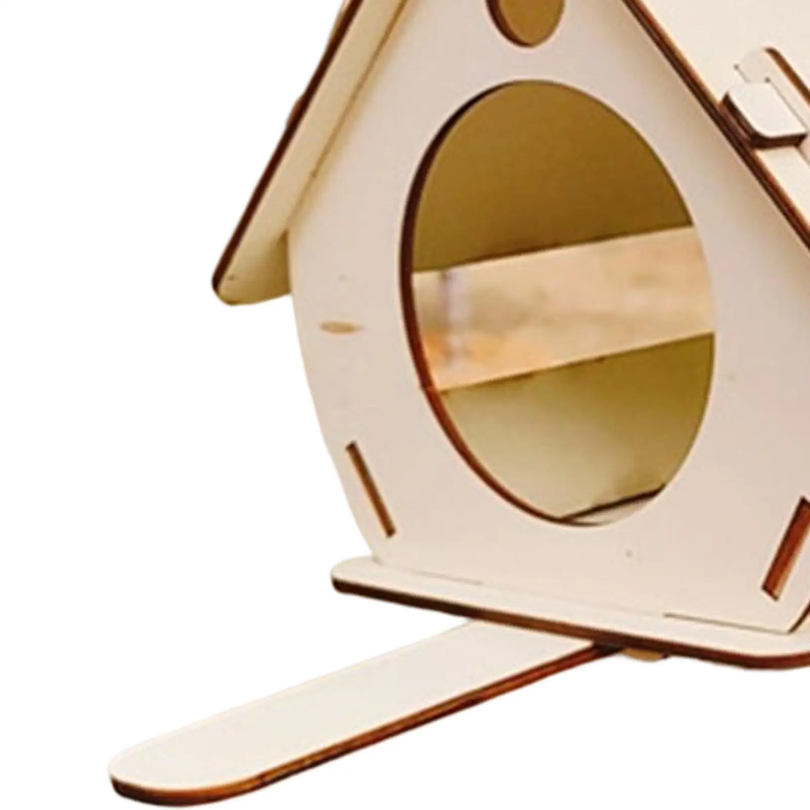 DIY Self Assembled Hanging Bird Feeding Station Nest Cage Cottage garden Decor