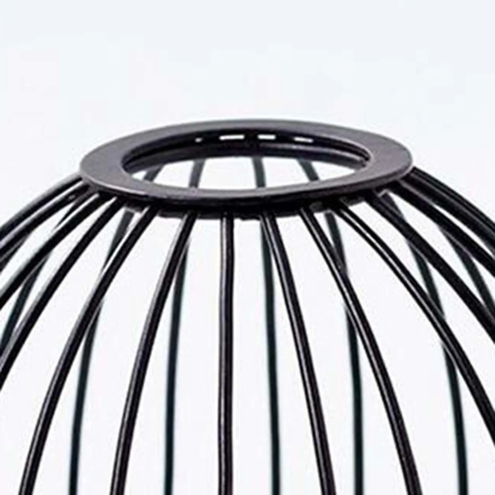 Wrought Iron Lampshade Light Cover Stable for Household Teahouse Living Room