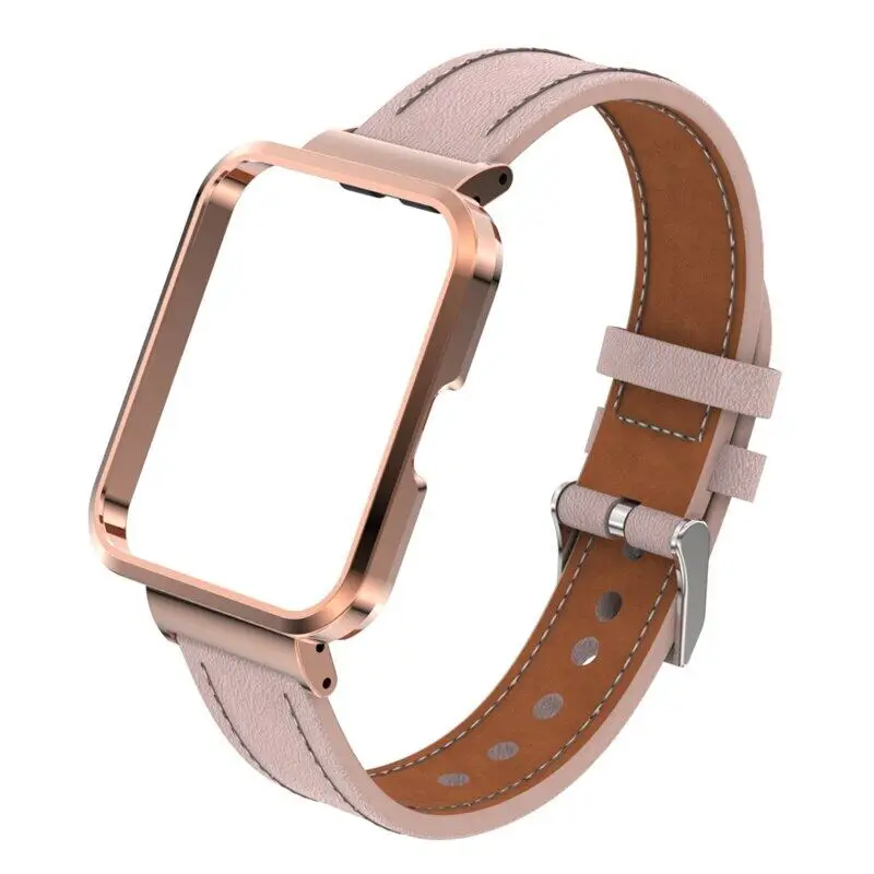 para Xiaomi Mi Watch Lite / Redmi Correa de Reloj Banda de Acero Inoxidable  + Es