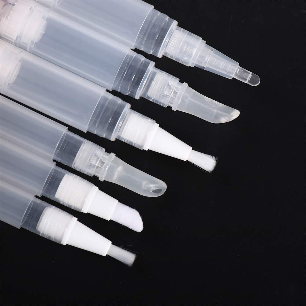 Best of Cuticle Oil Applicator Empty Nail Oil Pen Travel Cosmetic Container Rotating Repacking Vacuum Pen Transparent Twist Pen Reviews & Tips