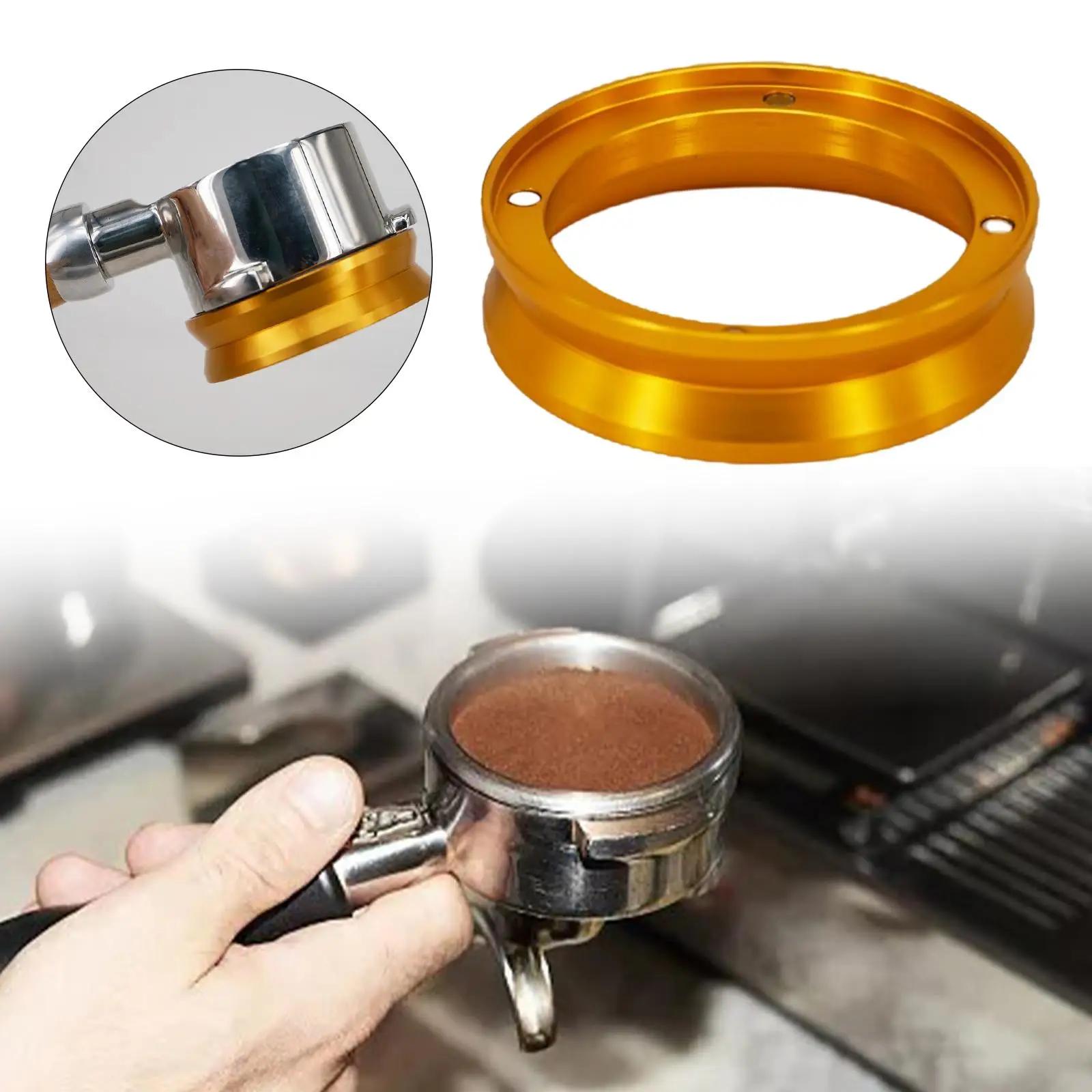 Premium Espresso Dosing Funnel Barista Accessories Coffee Dosing Hopper