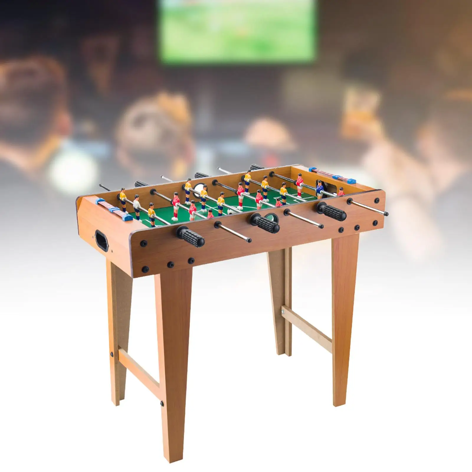 Portable Foosball Table Toy Tabletop Football Soccer Game with Ball Play Sports