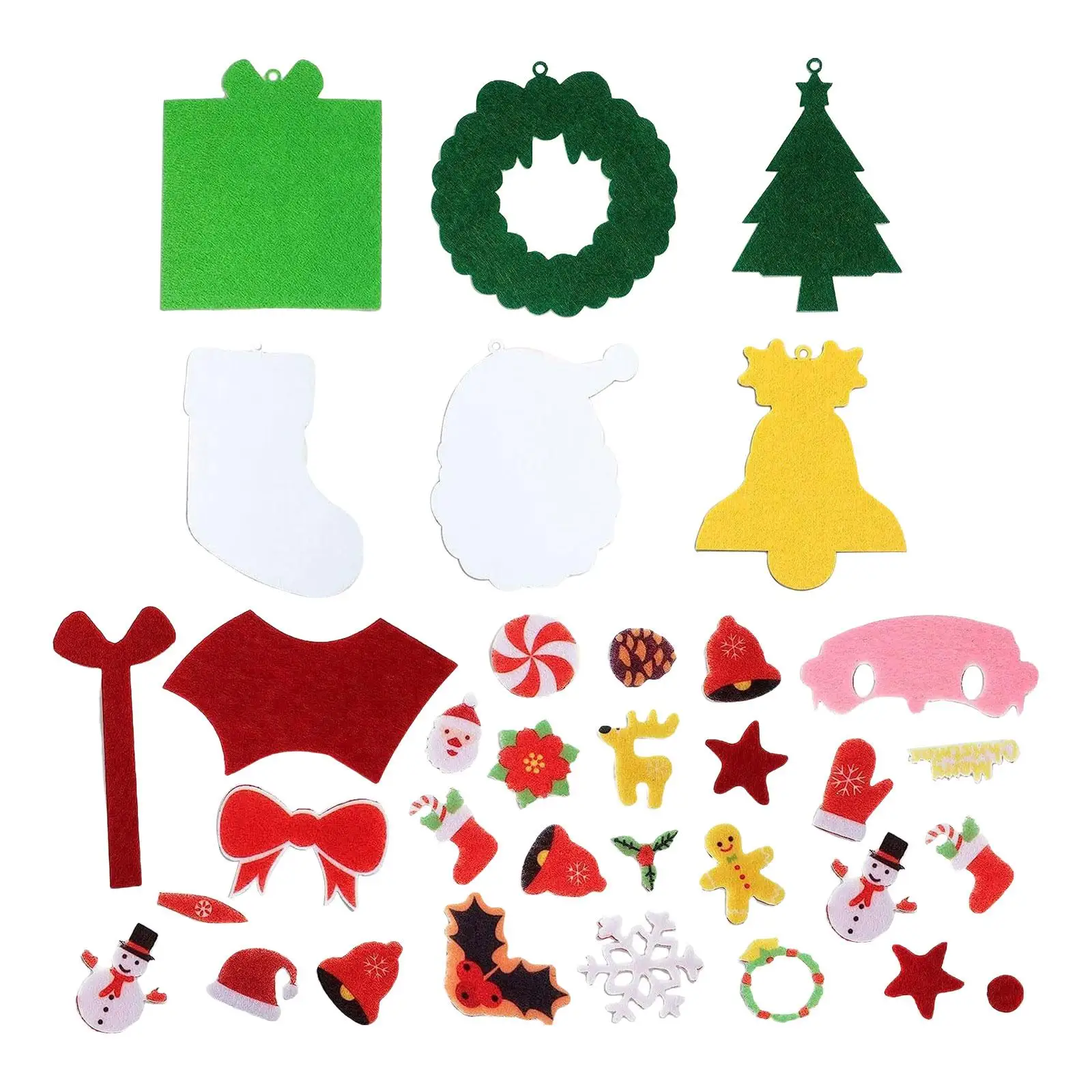 24 Pieces Christmas Craft for Kids, Christmas Decoration, DIY Christmas Tree