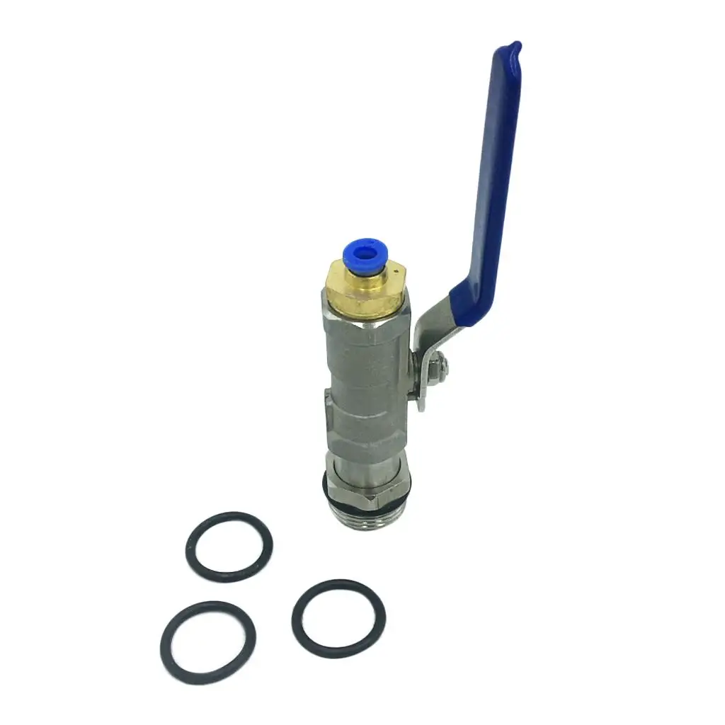 200L One-piece Valve Ton Barrel Replacement Outlet Tap Oil Water Outlet