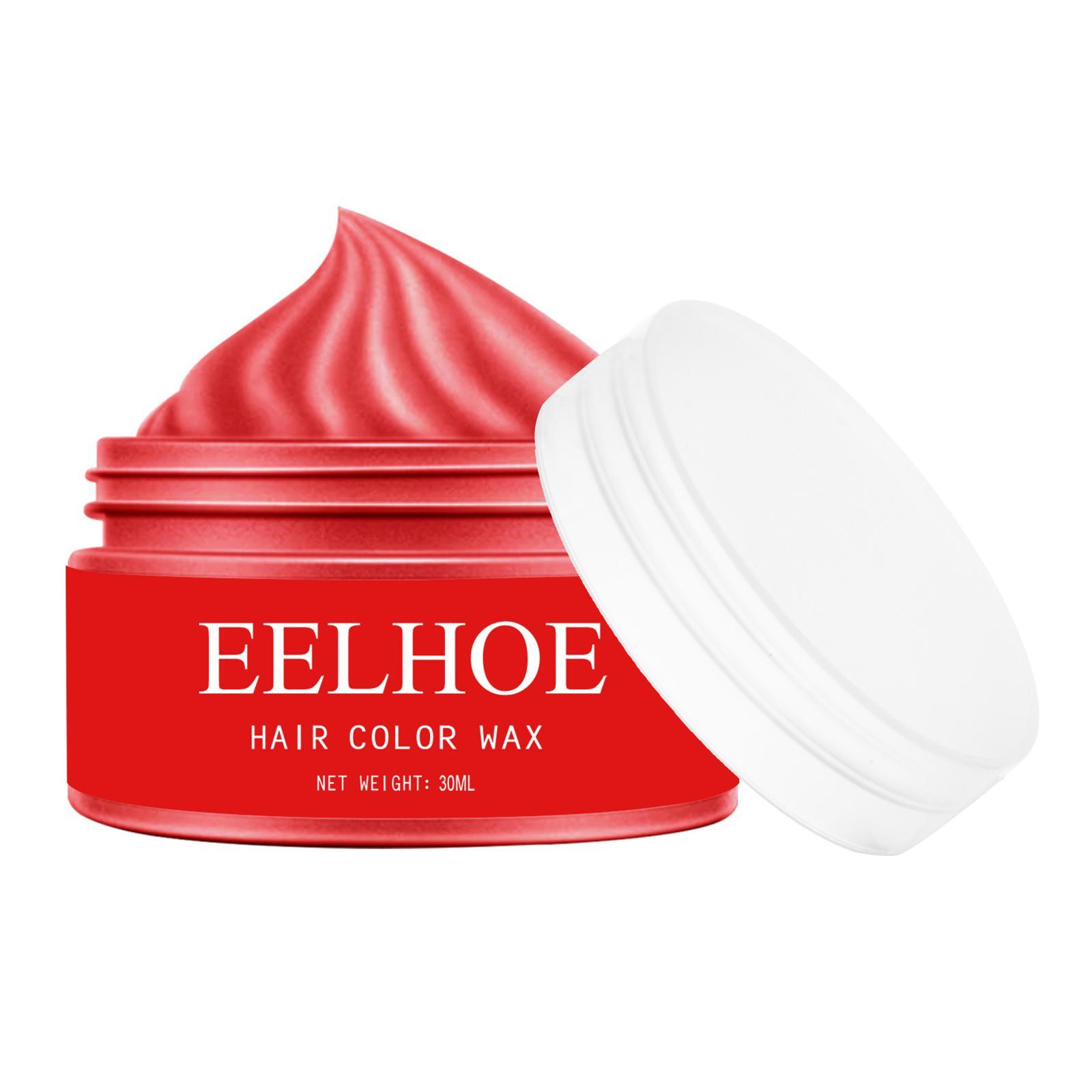 Hair Coloring Dye Wax Styling Washable DIY Temporary Disposable Strong Gel Cream 30ml Hair Mud for Cosplay Fancy Dress Women Men