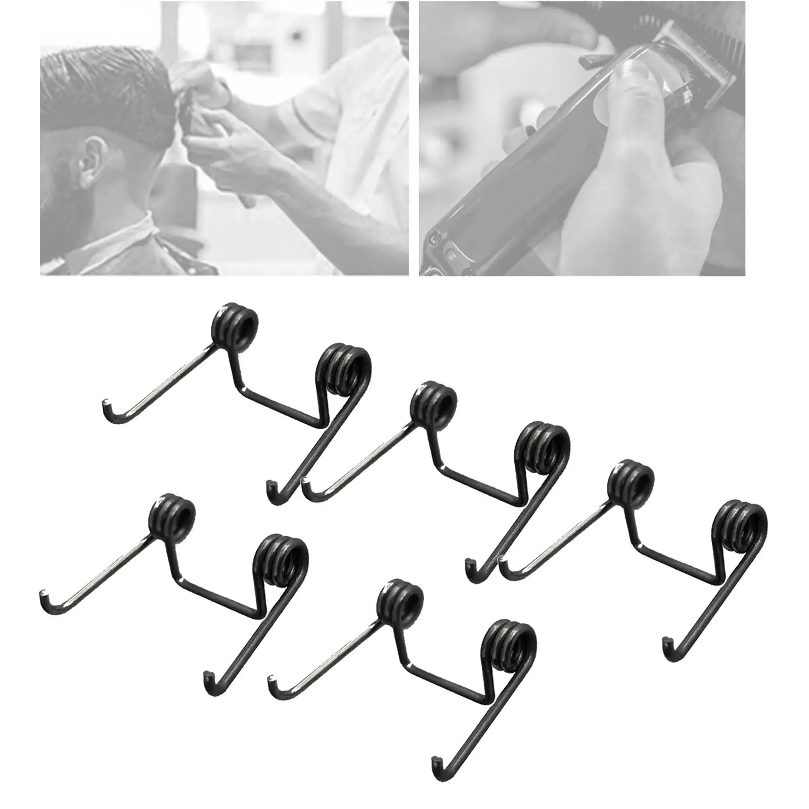5 pcs Hair Replacement spring fit for 8148 8591 Coldless Clip Parts