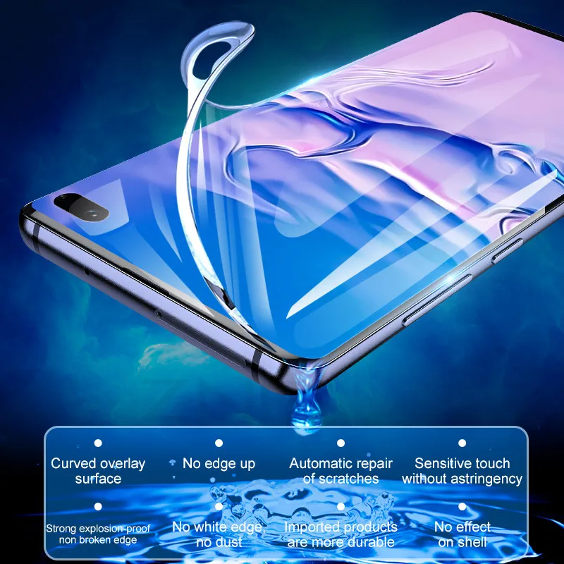 Hydrogel Film For Samsung A53 5G Global Full Screen Protective Lens Tempered Glass on Galaxy A52 A52S A51 A50 A 53 53A Shield mobile tempered glass