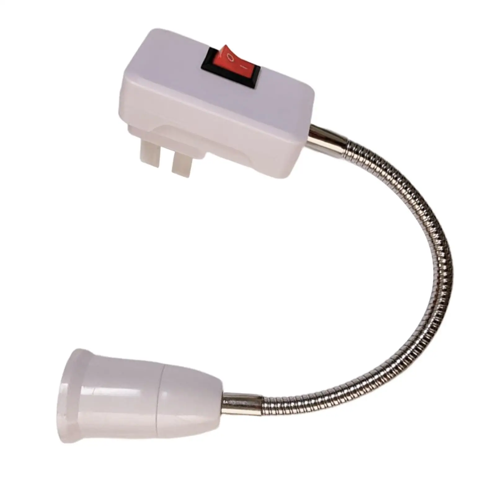 E27 Flexible Switch LED Light Lamp Bulb Holder Socket Converter AU Plug