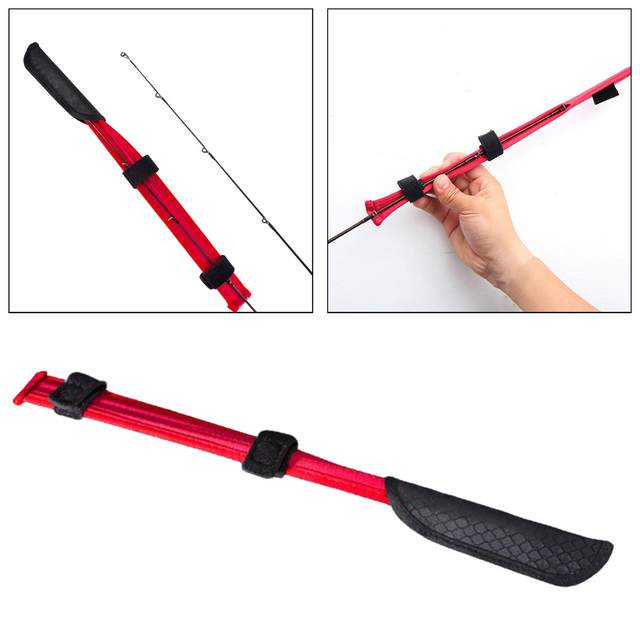 1-15PCS Calzino Per Canna Da Pesca Srtap Manicotti Per Canna Da - 5
