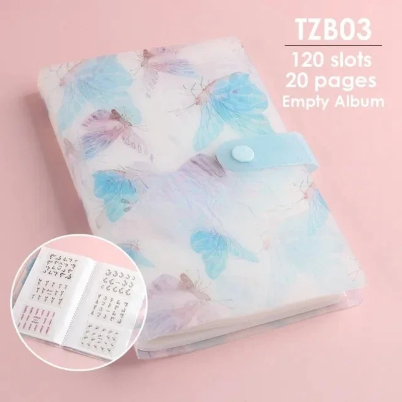 Best of Nail Art Stickers Book For Collecting Empty Sticker Album Storage Book Collecting Organizer Display Notebook Manicure Organizers Reviews & Tips