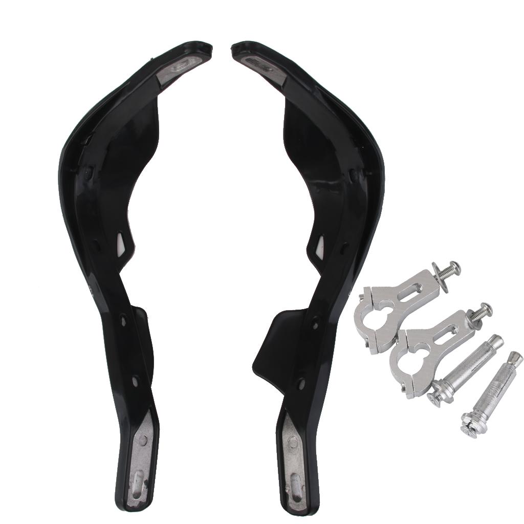 2pcs 7/8 inch Handlebar   Protector Wind Guard for Supermoto Racing