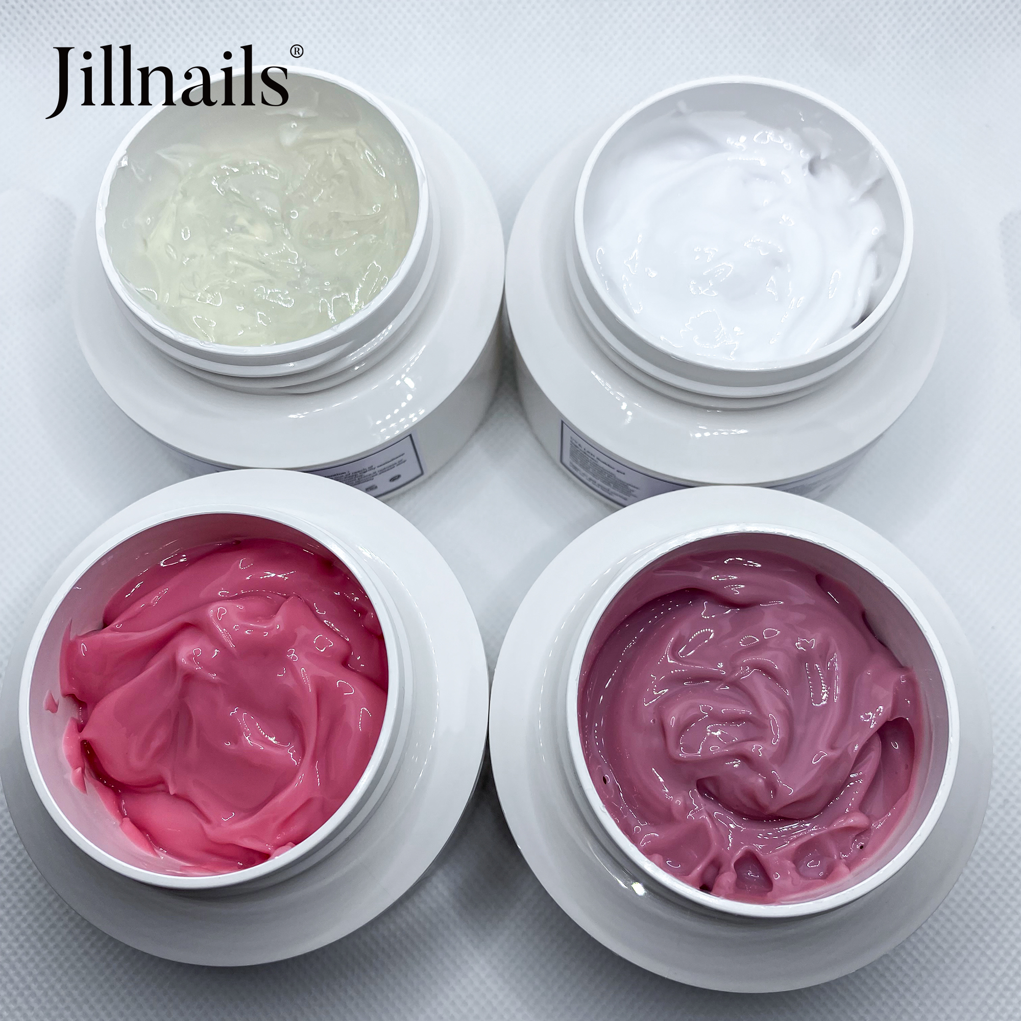 Best of Jillnails Milky Pink White Jelly Gel Builder Nail Extension Hard Cream Gel 50g 50ml Reviews & Tips - Image 2