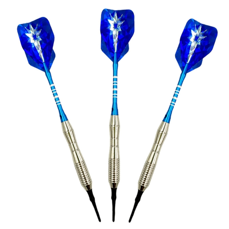 Title 8, 3 Pcs Professional Soft Tip Darts Set for Indoo...