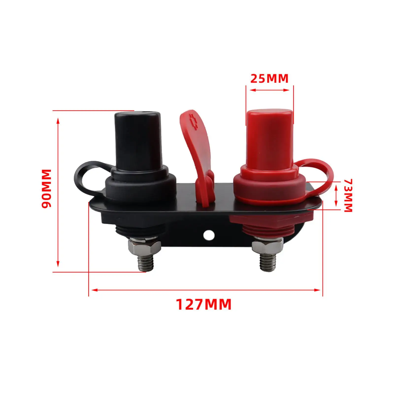 Battery Post Terminals, Remote Battery Terminals, Battery Terminals Relocation Battery Jump Post, for Trucks Cars RV UTV