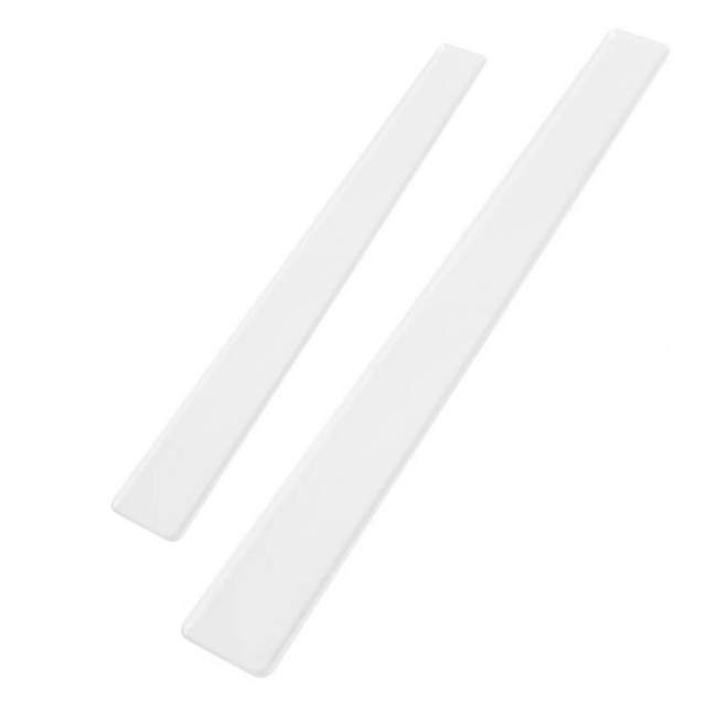  CALLARON Fondant Pizza Dough Measuring Dough Strips 2Pcs 3mm  Thickness Acrylic Baking Rulers Rolling Pin Guide Sticks Dough Levelers for  Cookies Pies Baking Supplies Baking Supplies Baking Supplies: Home & Kitchen