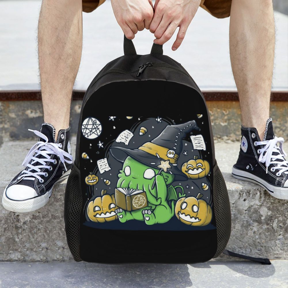 mulheres, Bookbag de terror personalizado para escola universitária, Bolsas básicas