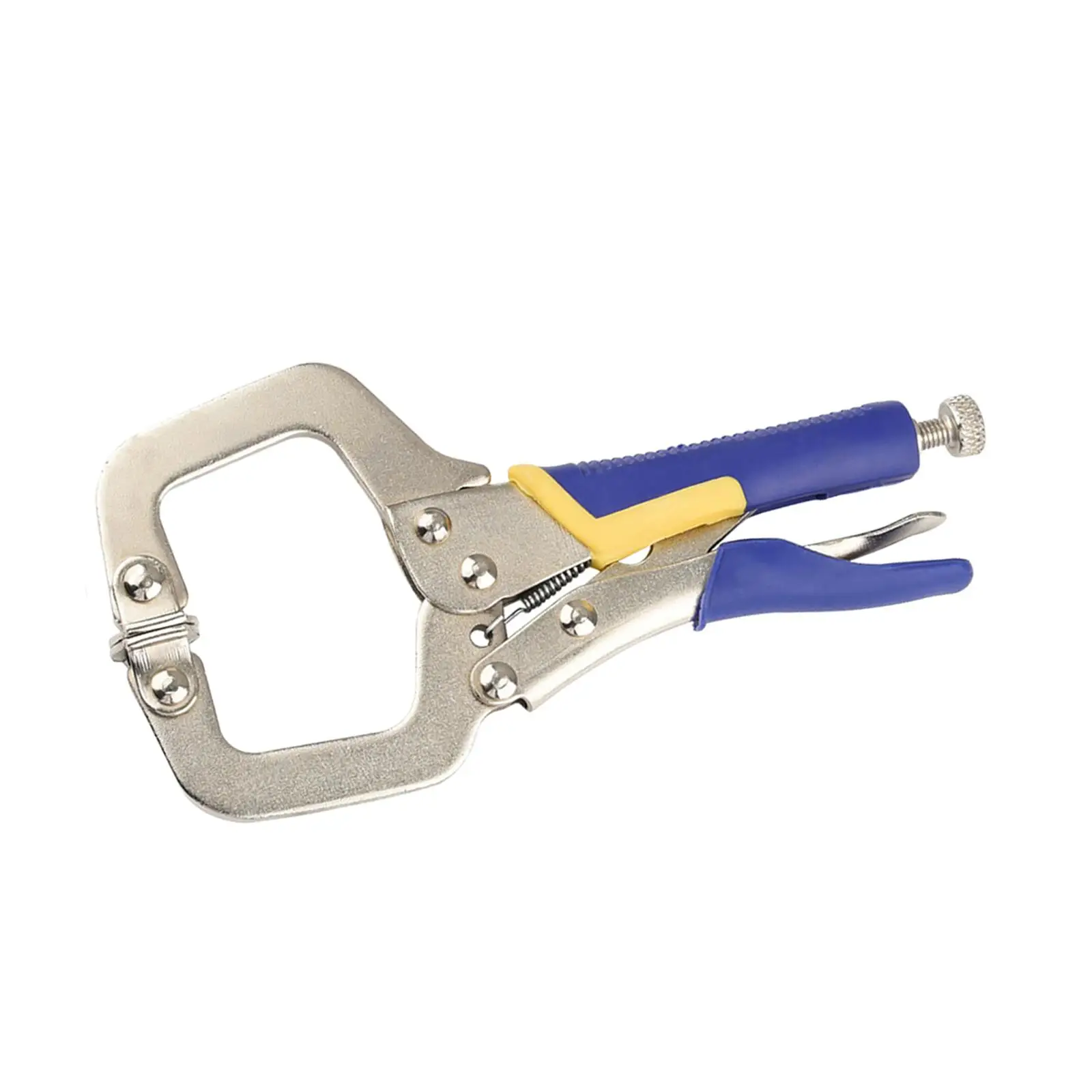 Locking C Clamp Heavy Duty, Adjustable Opening Face C Clamp, Locking Plier Tool for Craftsmen Carpentry Home Welding