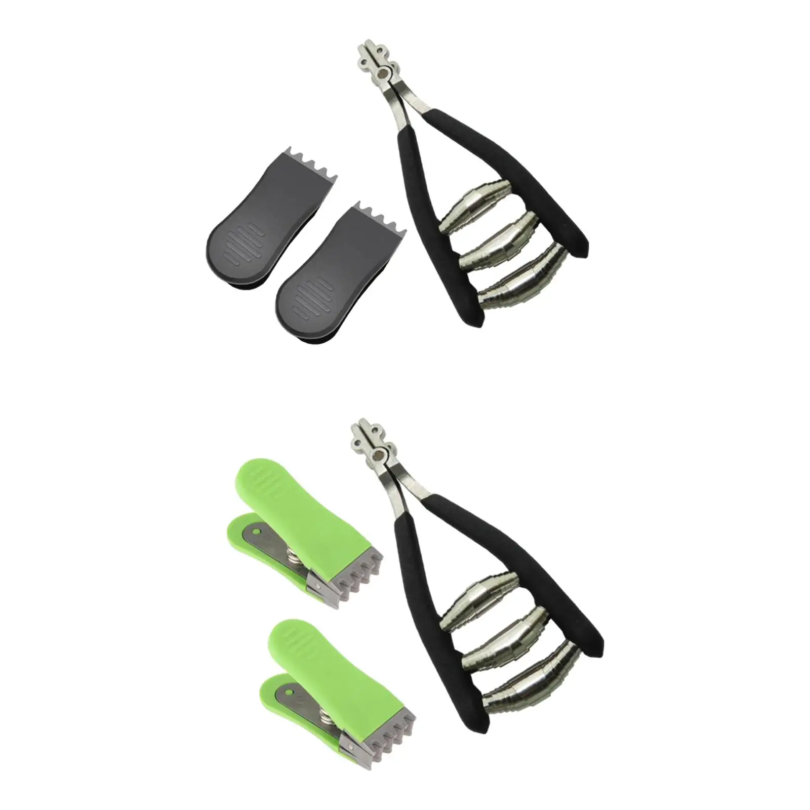 Starting Clamp with Flying Clip Accessories Wide Head 3 Spring Tennis Equipment Stringing Clamp for Tennis Racquet Squash Racket