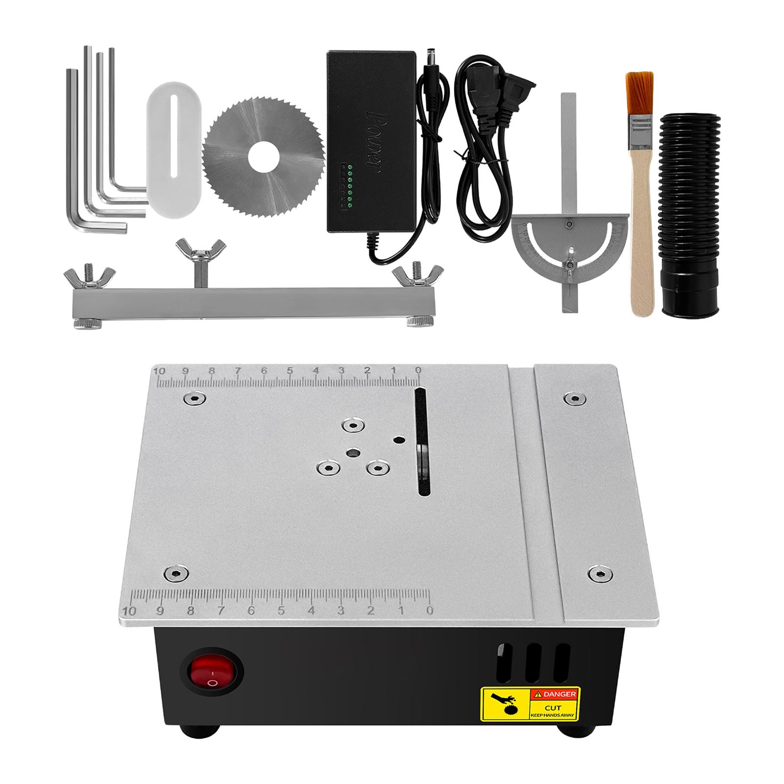 Nombre 11, Sierra de mesa de Hobby de precisión pequeña, sierra de banco portátil hecha a mano para carpintería, Mini sierra eléctrica de escritorio para carpintería pequeña