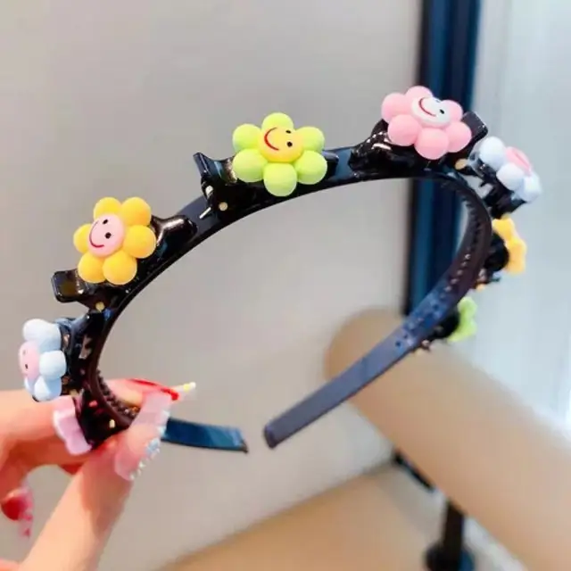 Serre-tête pour filles, serre-tête pour enfants, ne fait pas mal, jolie  pince à cheveux, accessoires pour cheveux - AliExpress