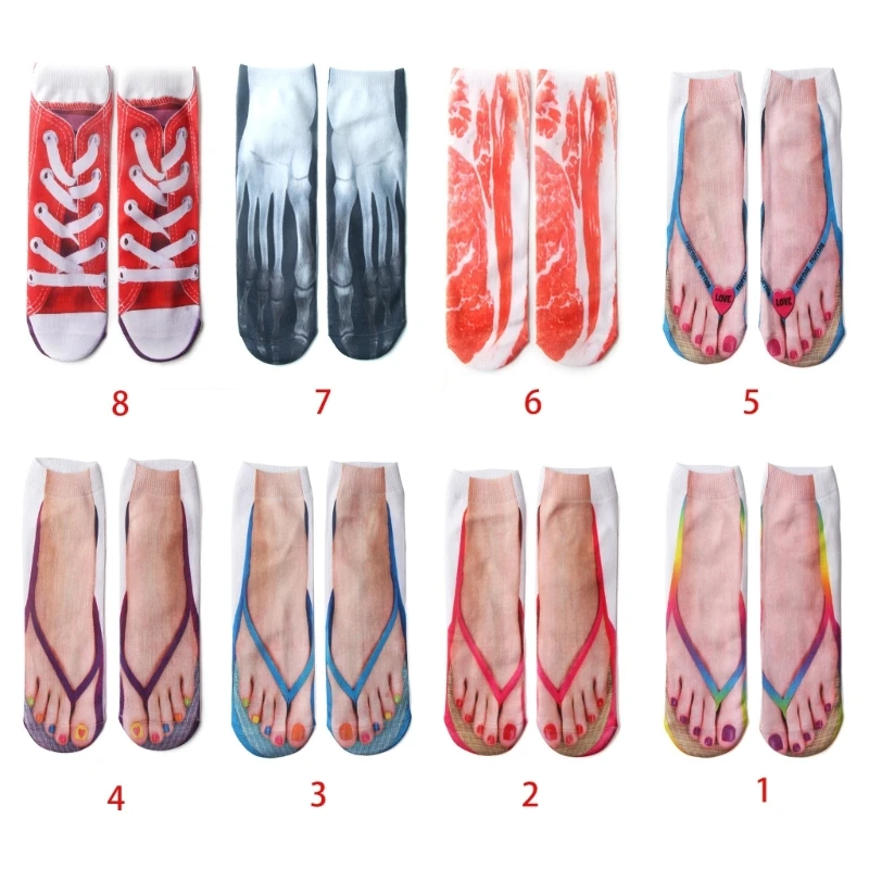 Manicure Print Socks - myhomelyproduct