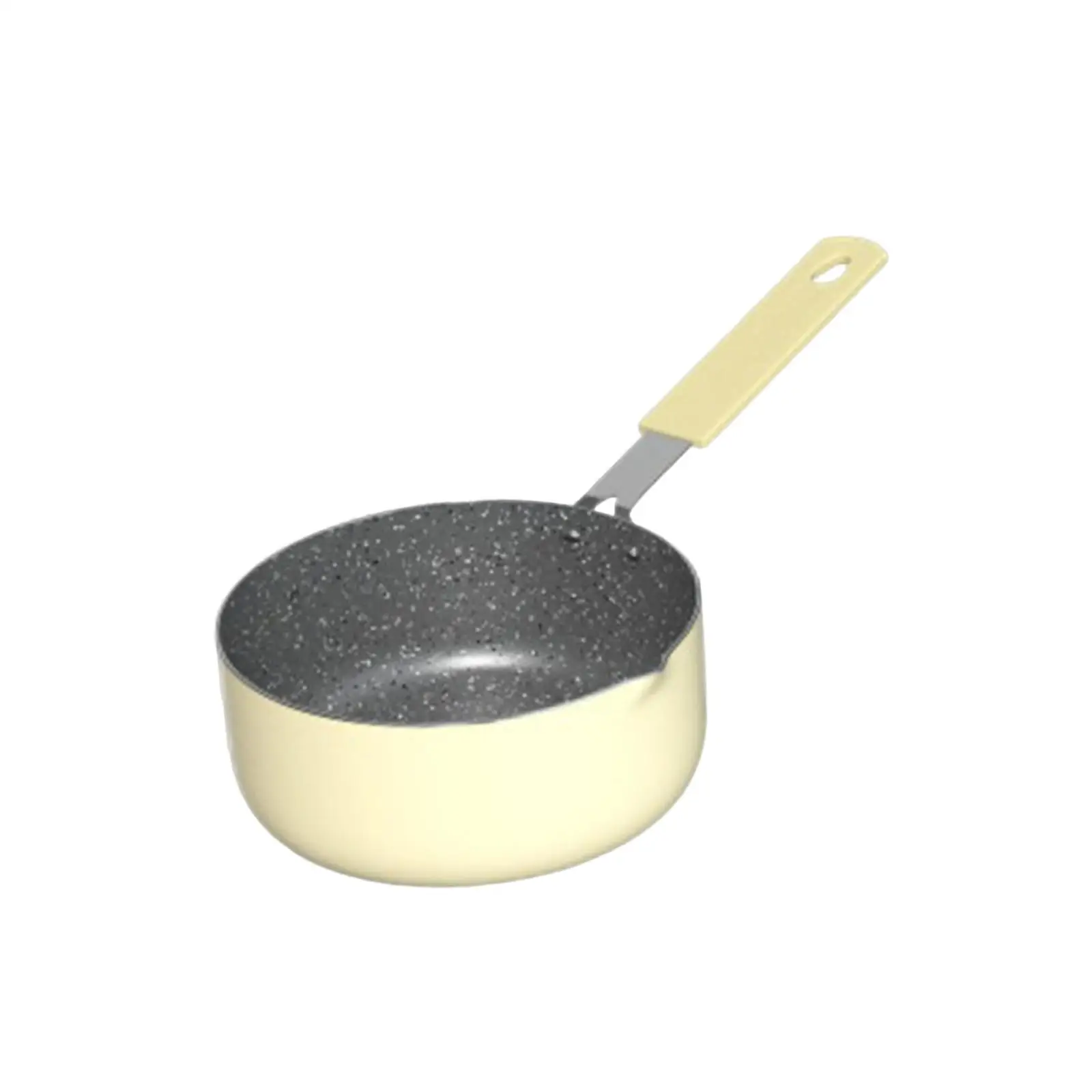 Aluminum Milk Pot Multifunctional Saucepan Pan Heating Milk Sauce Cup Small Cookware for Hotel Teahouse Cafe Office