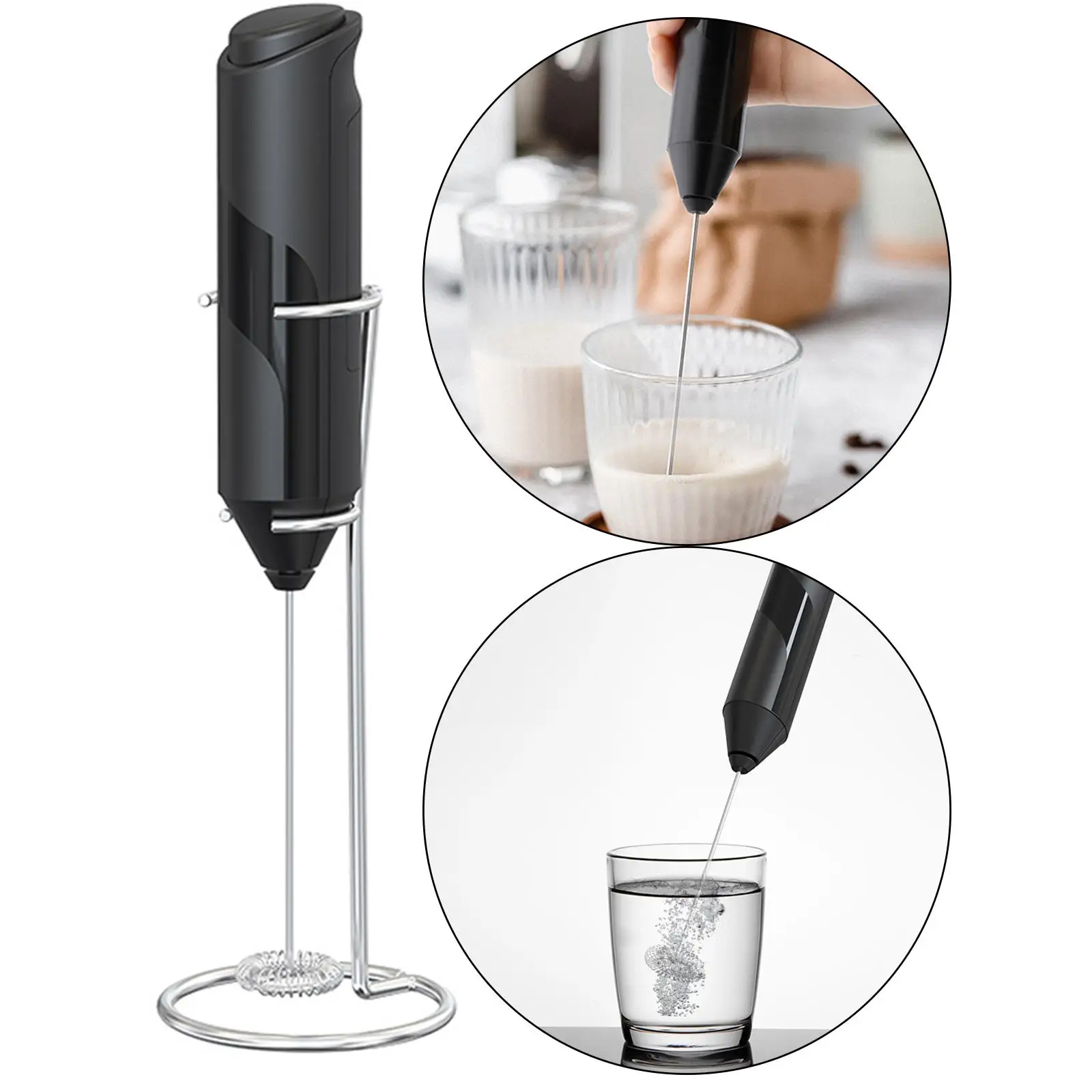 Handheld Electric Frother Mixer Blender Coffee Frother Foam Maker Egg Beater for Cream Hot Chocolate Cappuccino Matcha Coffee