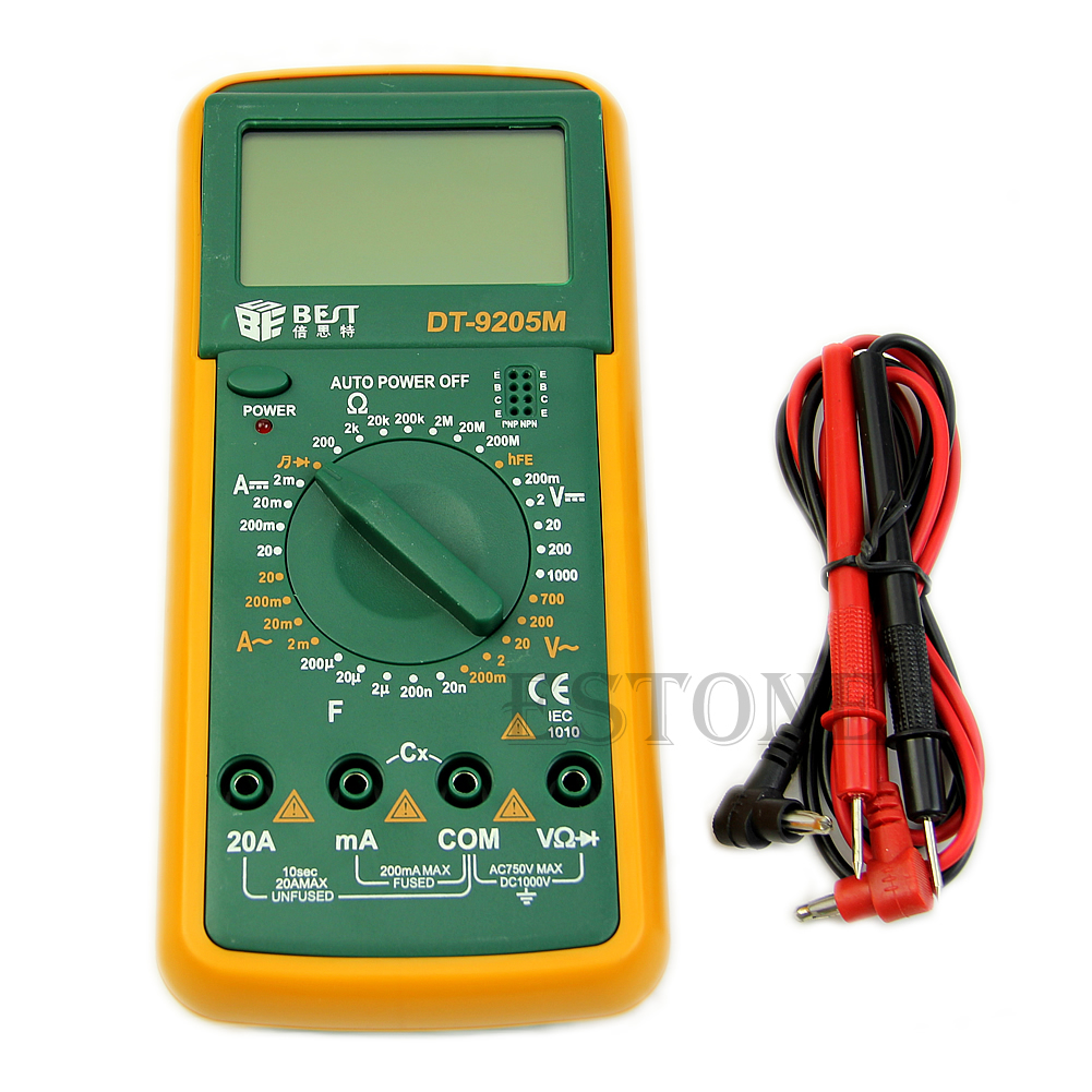 Цифровой Вольтметр DT9205M, Мультиметр, Омметр, Амперметр, Тестер.