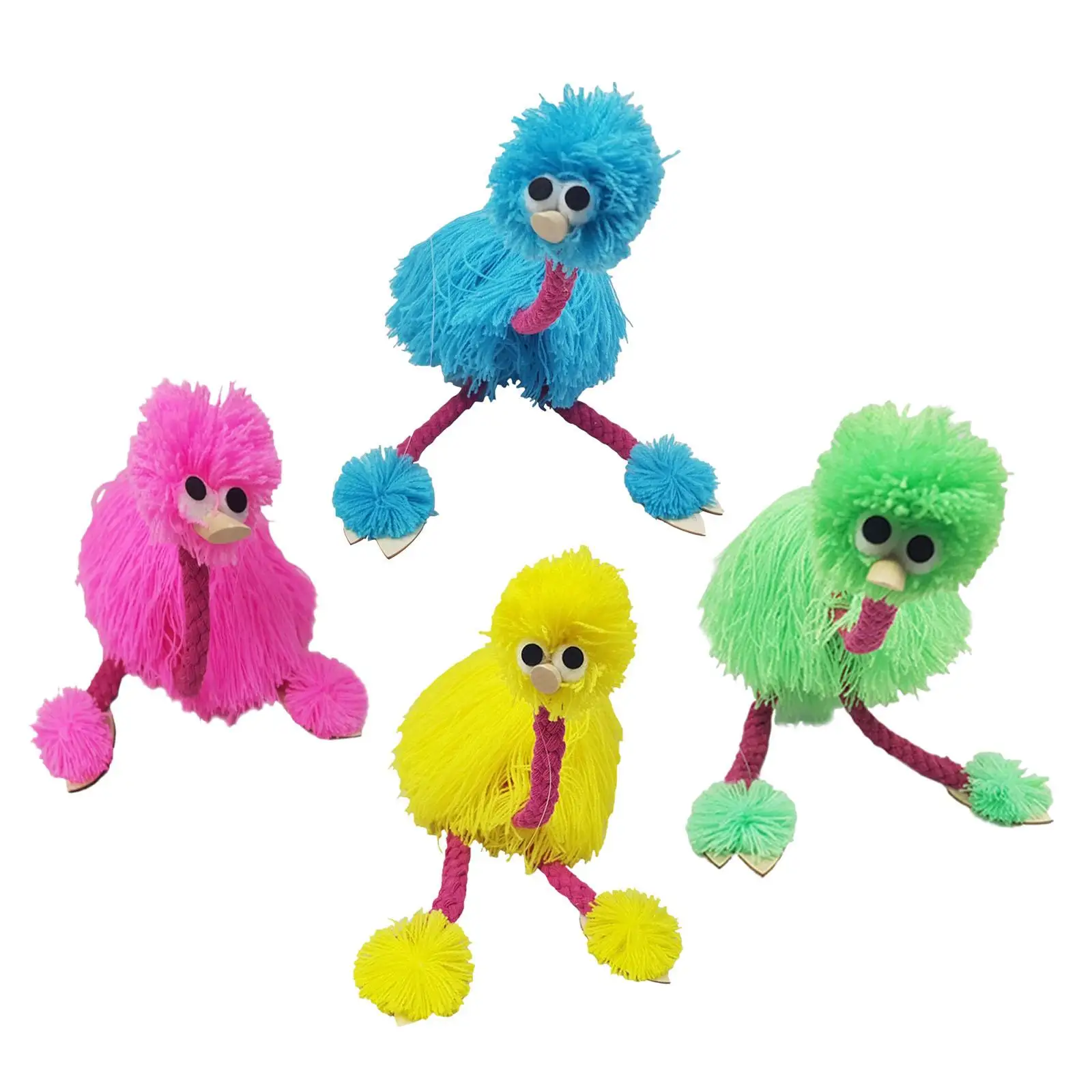 Cute Marionettes String Puppet Lovely Bird Animal Toy for Kids Gift ages 3 Years Old Stage Performance Party Toy Holiday