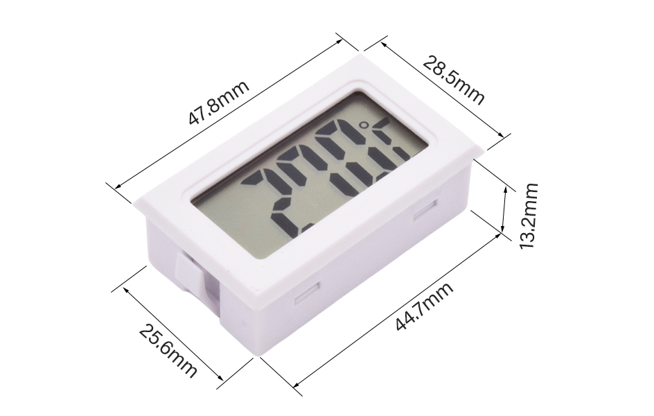 Mini Digital SquareThermo Hygrometer Thermometer Probe Tester Indoor Temperature Humidity Meter Sensor Instrument Gauge Detector