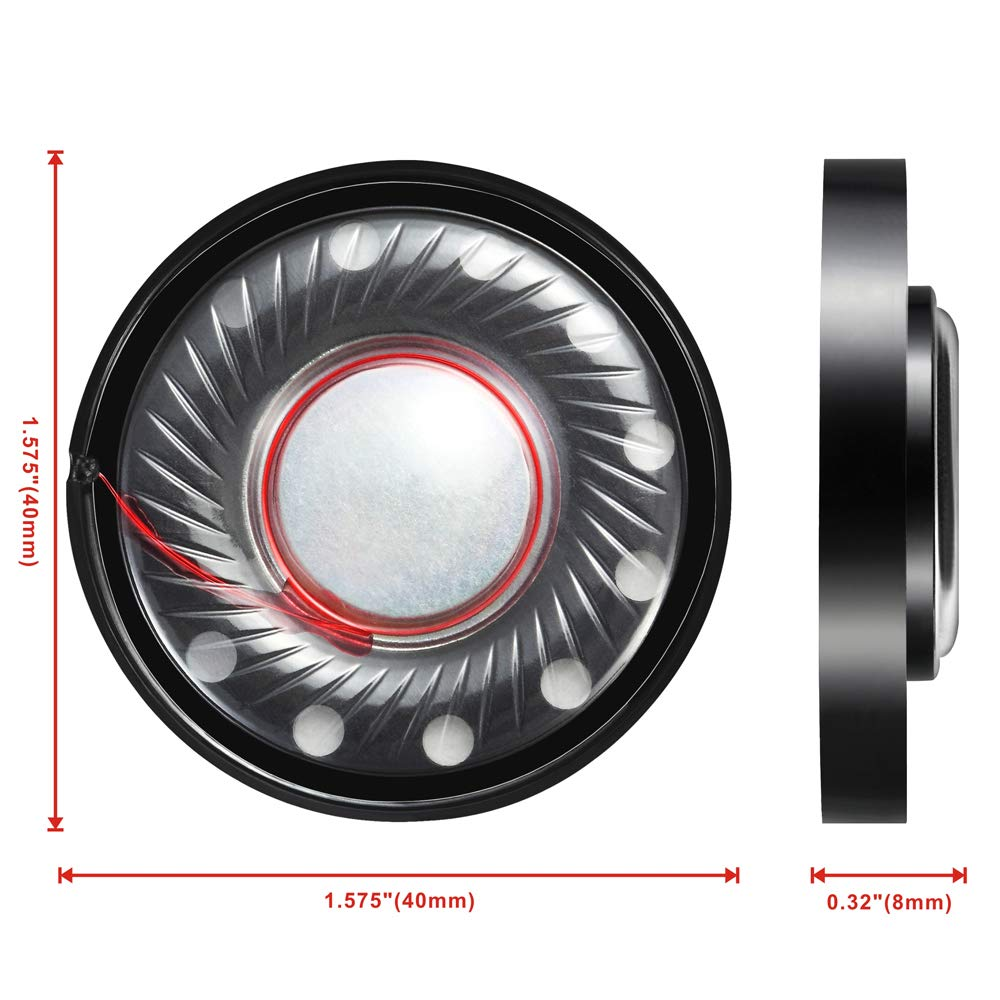 DIY Replacement 40mm Speaker Unit Driver Repair Parts for JBL Tune 760NC 700BT 710BT 750BTNC 660NC 770NC Headphones