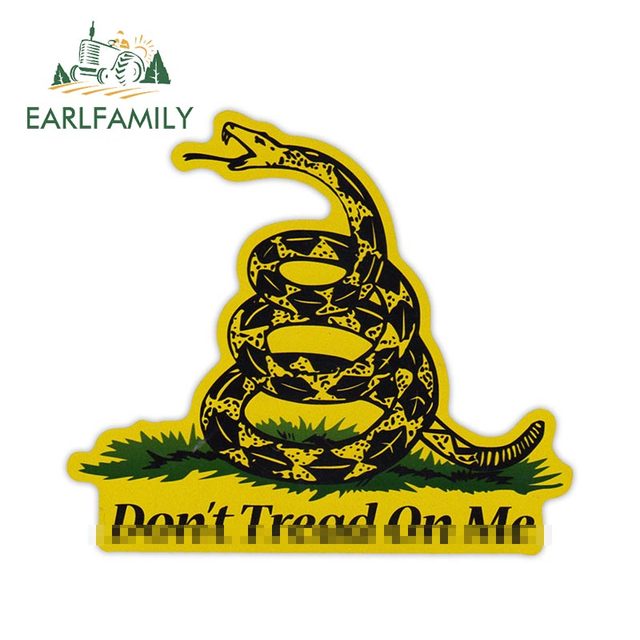 Gadsden Flag Patch Parody Snake Don't Tread On Me No Step on Snek Tactical  Badge IR Reflective Multicam Applique - AliExpress