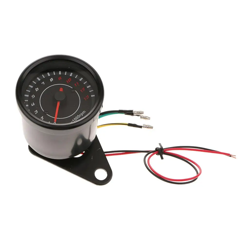 LED Backlight Speedometer Motorcycle Meter Speedometer Voltage: 12V