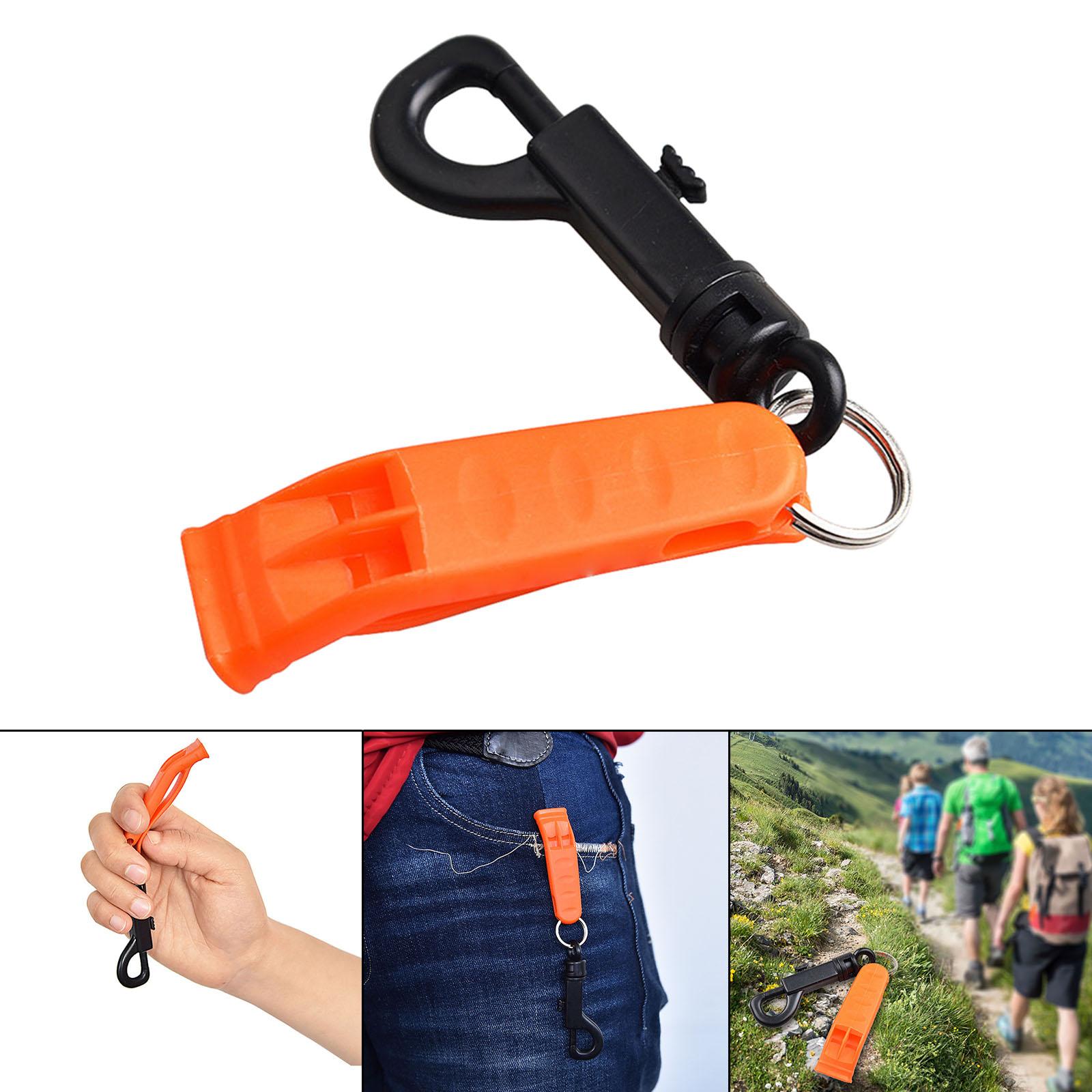 Lightweight Emergency Whistle Survival Whistle with Hook for Boating