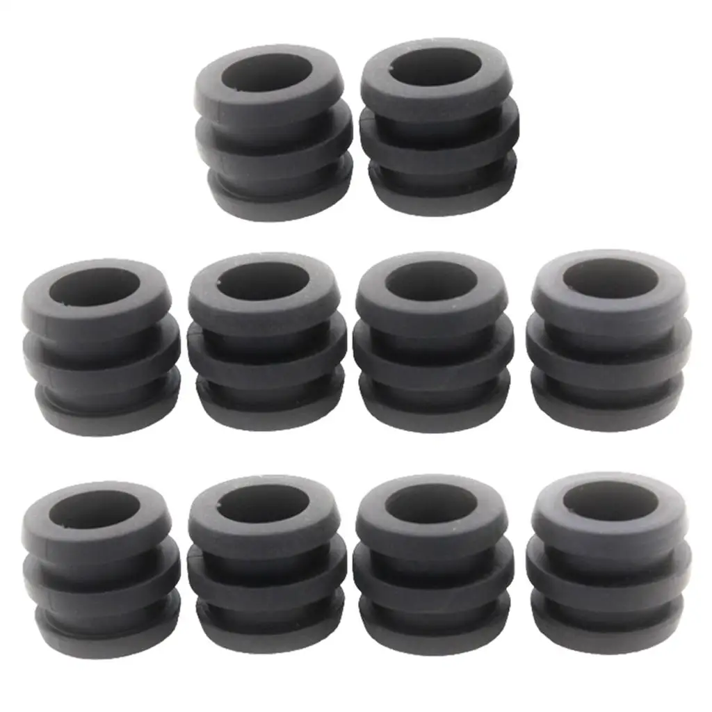 10 Pieces 16mm Foosball Table Rod Bumper Buffer for Table Soccer