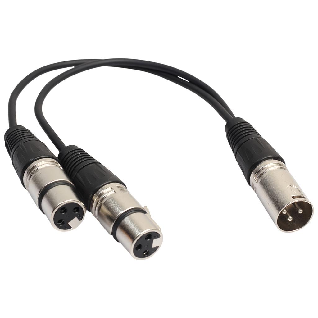 Title 3, Cavo sdoppiatore audio a Y per microfono XLR Ca...