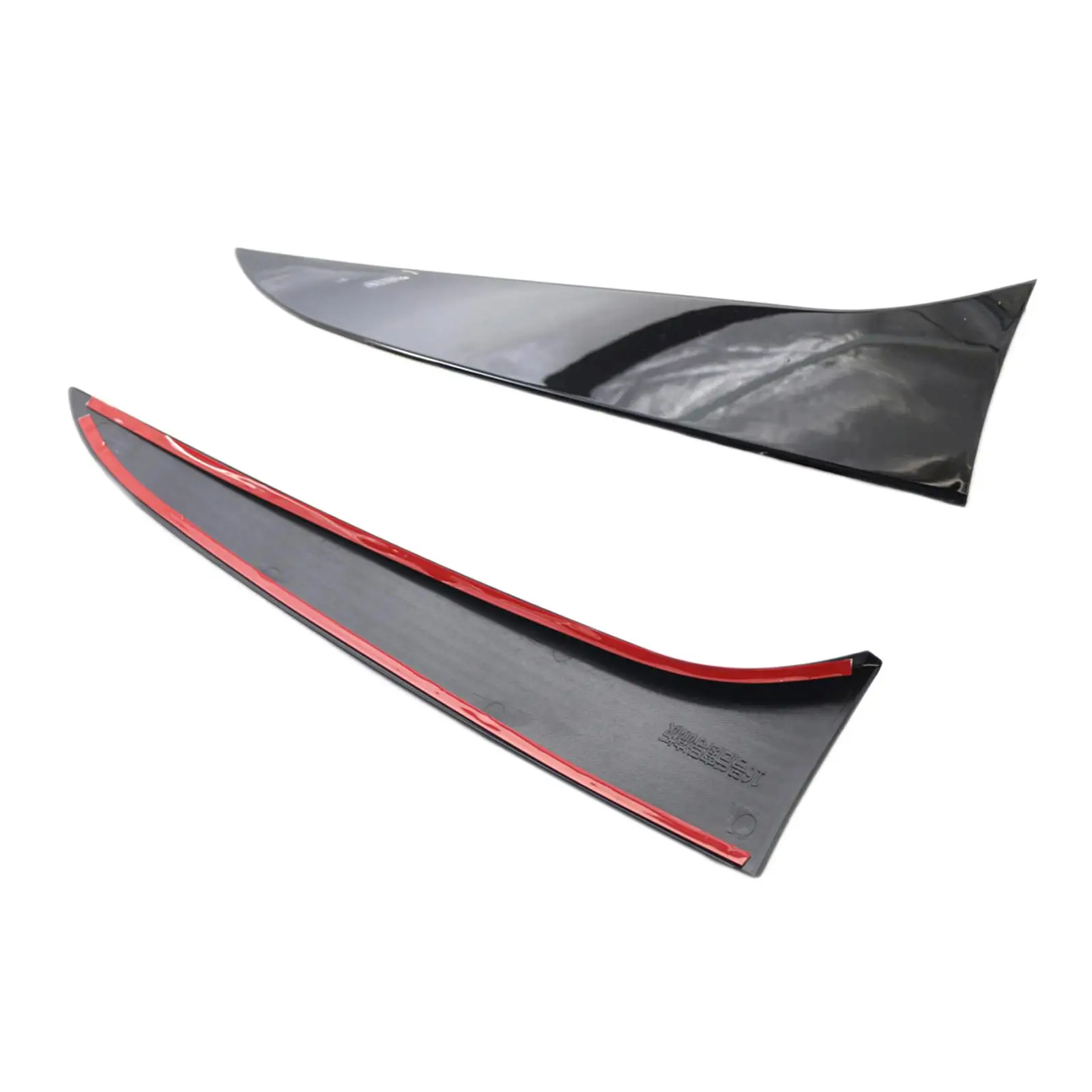 1  Side Spoiler Canard Splitter  Replacement Rear Window for BMW E84 2009-2015 Glossy