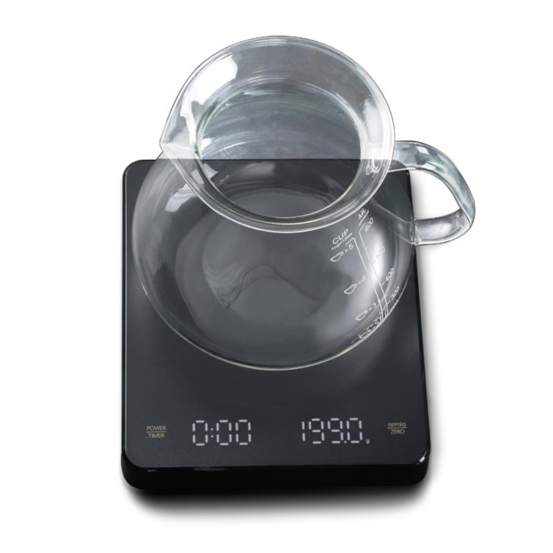 Title 7, 5kg 0.1g Smart Coffee Electronic Scale Timing K...